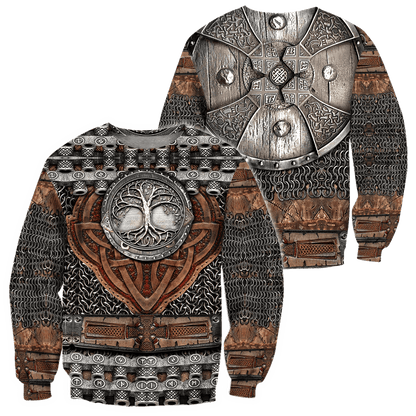 Viking Armor 3D All Over Printed Unisex Shirts
