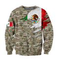 Mexico 3D All Over Printed Hoodie DQB17042105