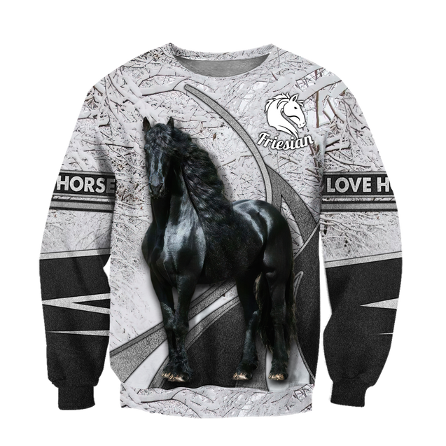 Love Horse 3D All Over Printed Unisex Shirts Pi112093