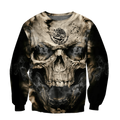 Mexican Skull 3D All Over Printed Unisex Hoodie