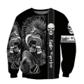 Eagle Warrior Aztec Mexican 3D All Over Printed Hoodie