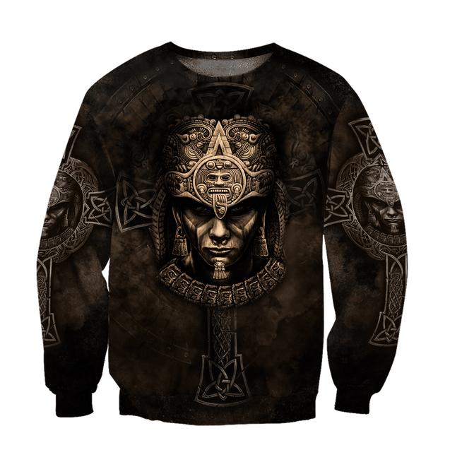 Aztec Mexican 3D All Over Printed Unisex Shirts