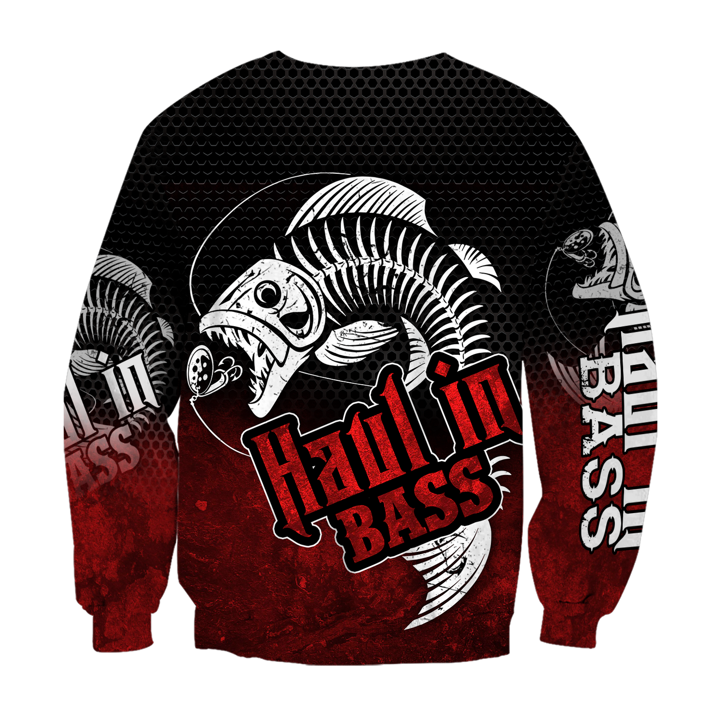 Haul in Bass Fishing Red Reaper 3d print shirts