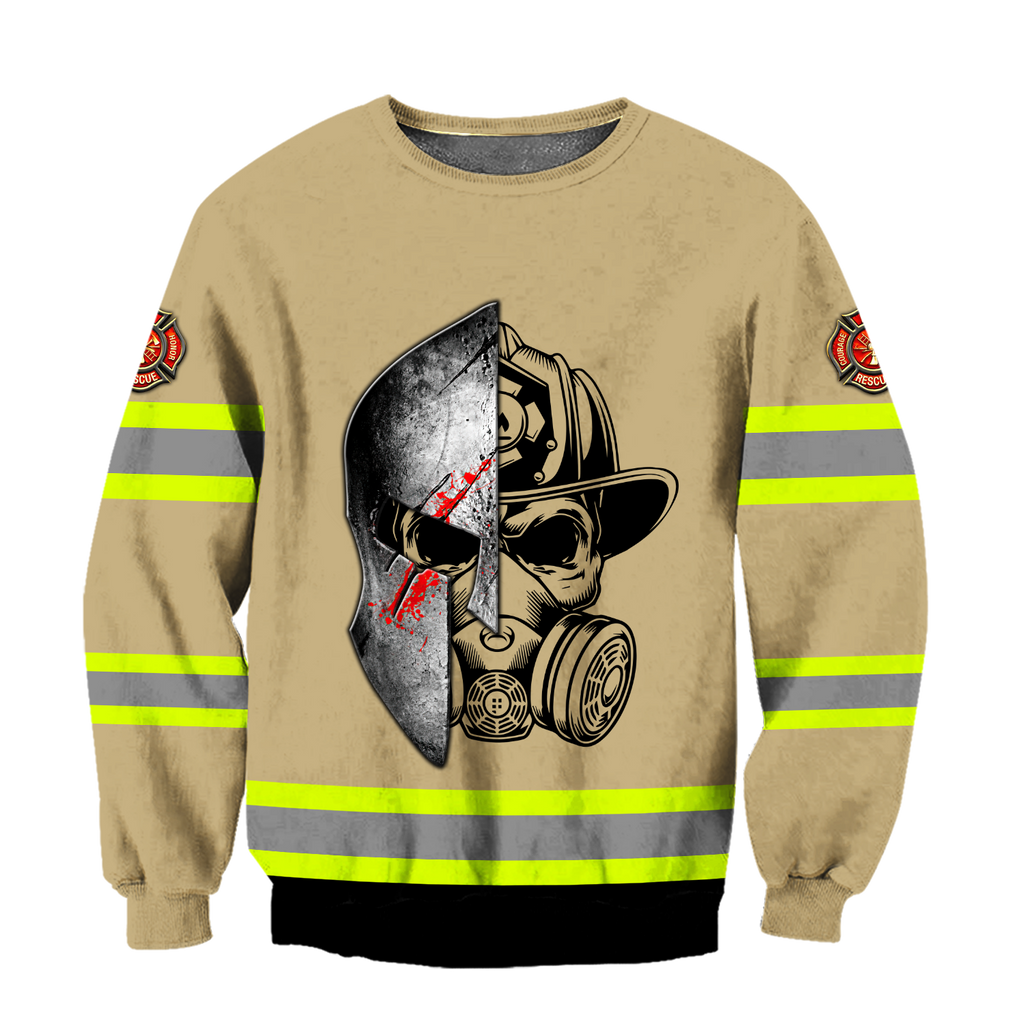 Firefighters 3D All Over Printed Hoodie Shirts For Men And Women MH08122003