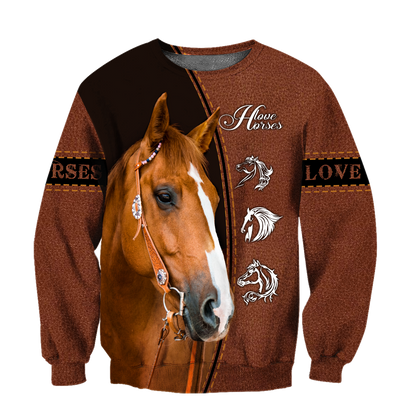 Horse 3D All Over Printed Shirts MH17112001