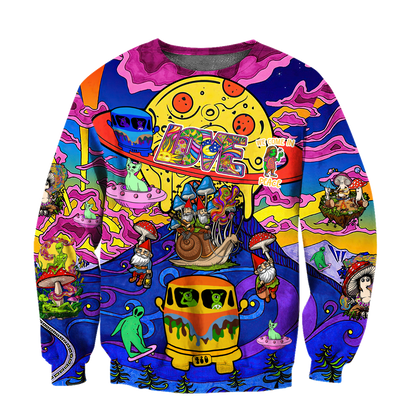 Trip To Galaxy Hippie Guys 3D All Over Printed Hoodie Shirts For Men And Women MH08122005HH