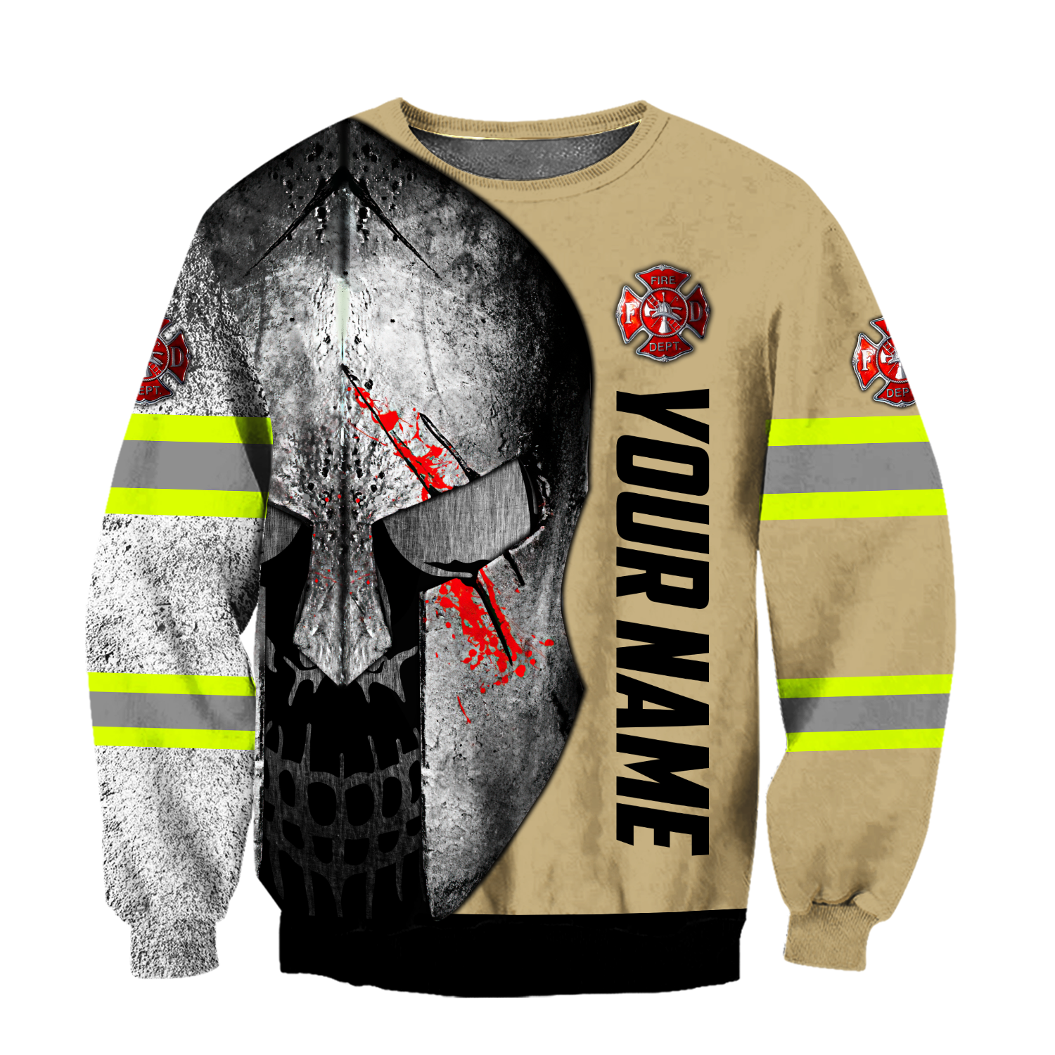 Customize Name Firefighter 3D All Over Printed Hoodie Shirts For Men And Women MH08122004