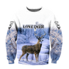 Love Deer 3D All Over Printed Shirts