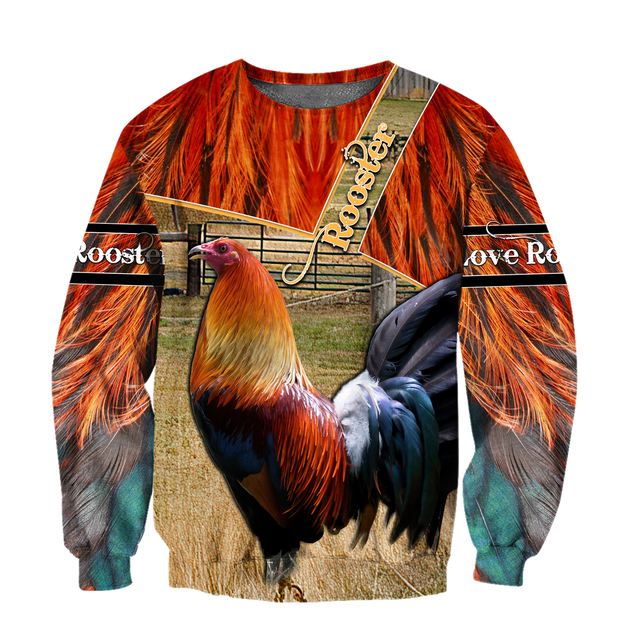 Premium Rooster 3D Printed Unisex Shirts