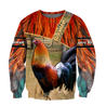 Premium Rooster 3D Printed Unisex Shirts