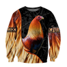 Premium Rooster 3D All Over Printed Unisex Shirts