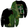 Jesus Irish Saint Patrick's Day 3D All Over Printed Unisex Shirt