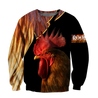 Premium Rooster 3D All Over Printed Unisex Shirts