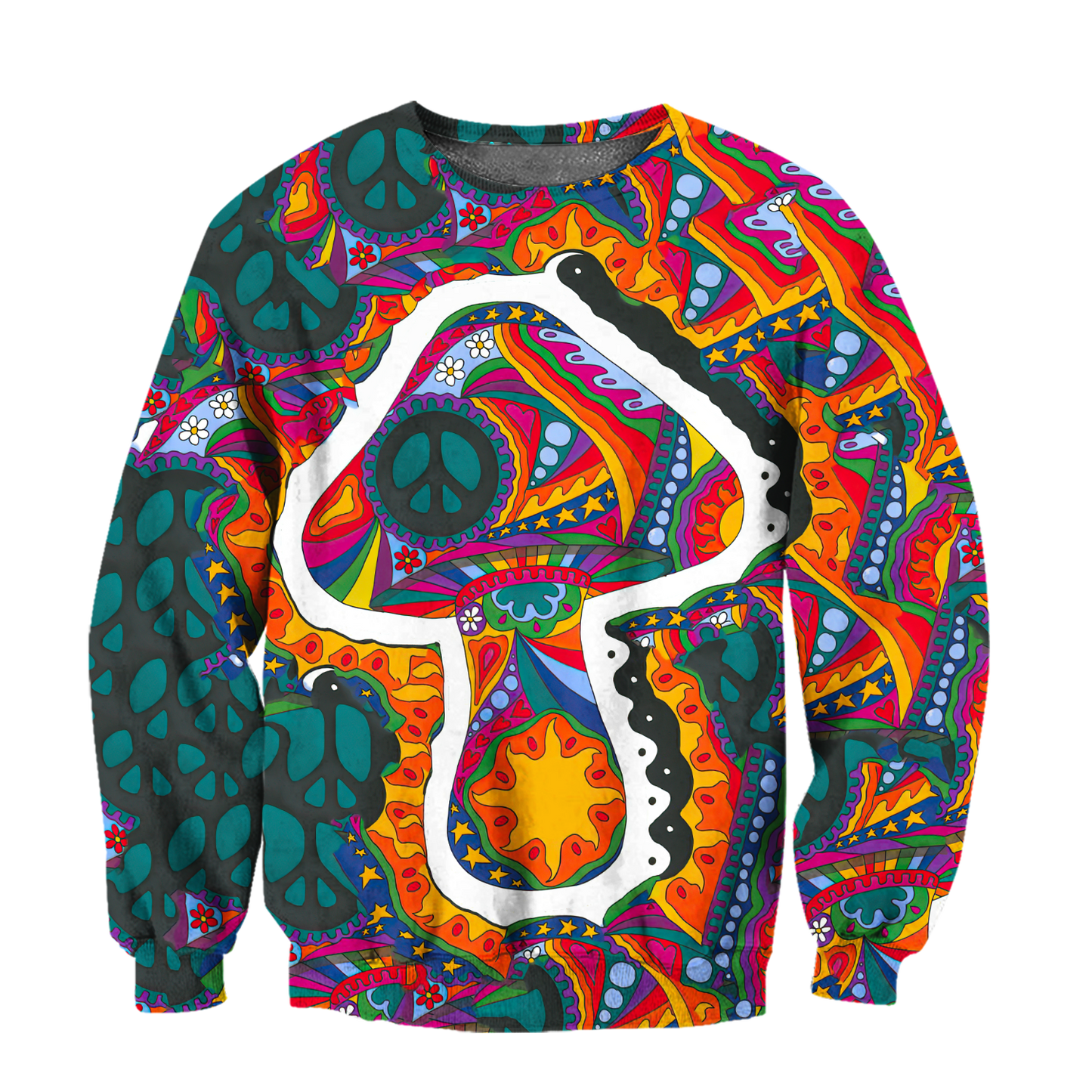 Hippie Organic 3D All Over Printed Hoodie Shirts For Men And Women MH09122002HH
