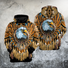 Eagle Native American 3D All Over Printed Unisex Shirts