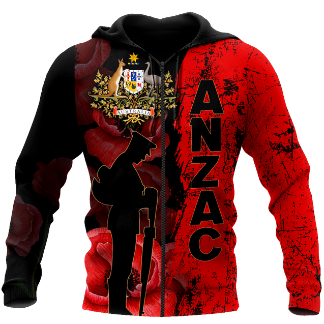 Premium Anzac Day 2021 Australian Coat of Arms 3D Printed Unisex Shirts TN NTN31032103