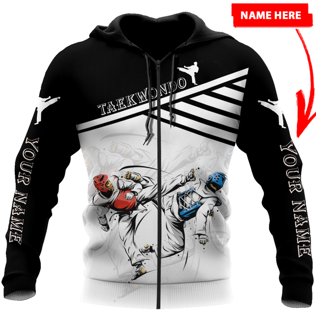 Personalized Taekwondo 3D All Over Printed Shirts