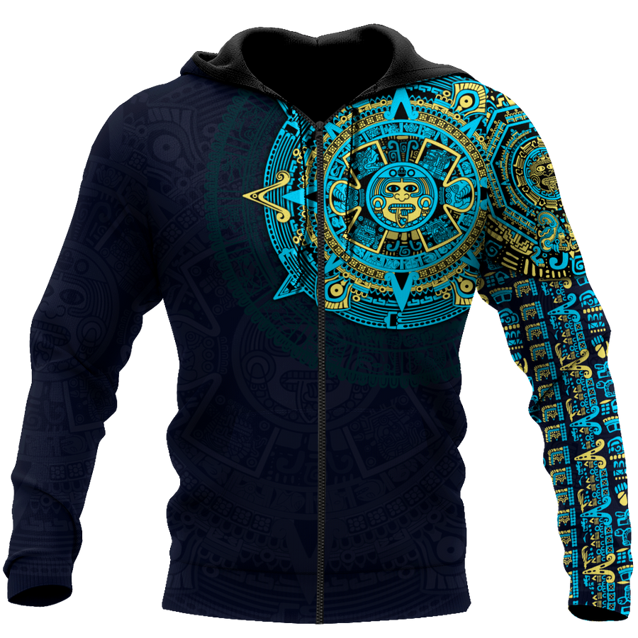 Aztec Mexico JJ0 3D All Over Printed Unisex Hoodie