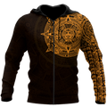 Aztec Mexico JJ1 3D All Over Printed Unisex Hoodie