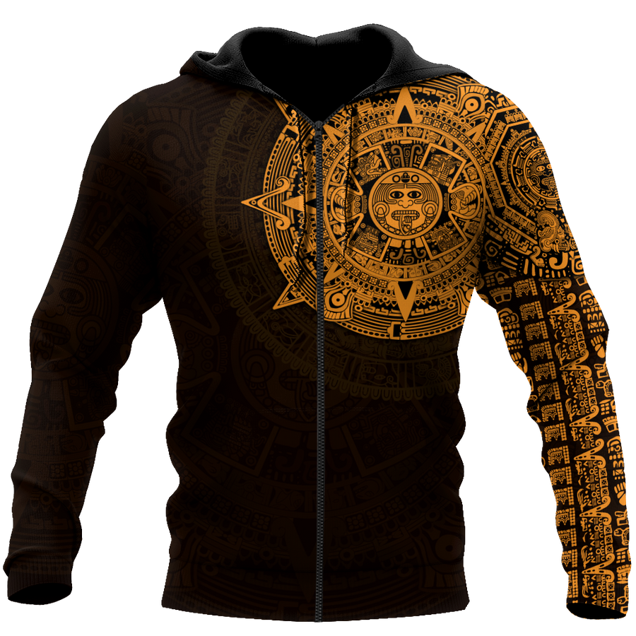 Aztec Mexico JJ1 3D All Over Printed Unisex Hoodie