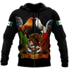 Rooster Mexico 3D All Over Printed Unisex Hoodie