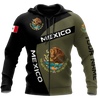 Personalized Mexico 3D All Over Printed Hoodie