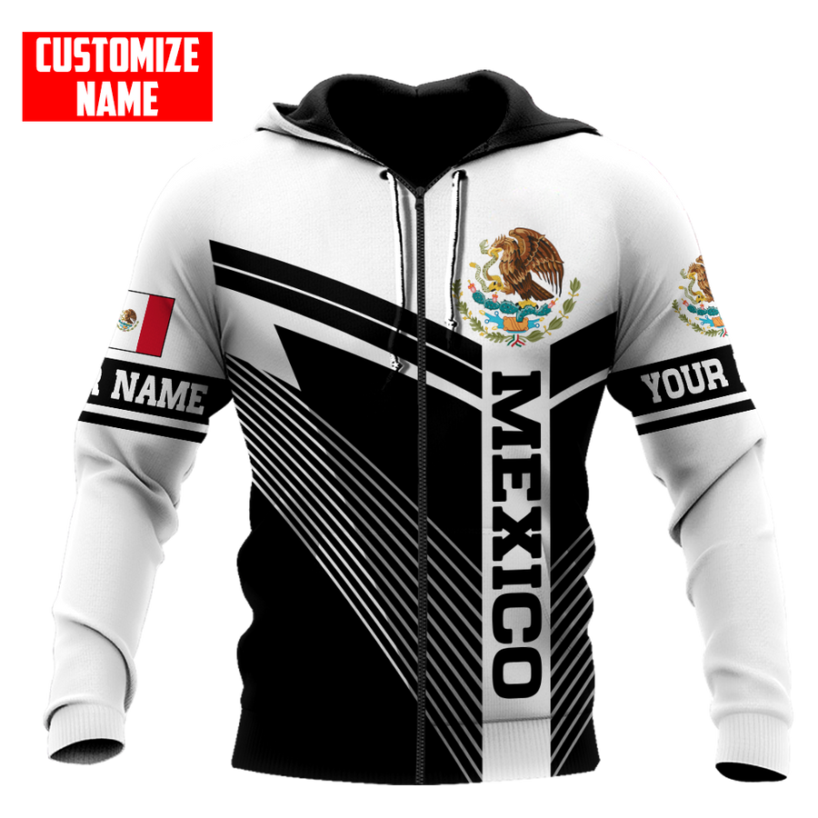 Personalized Name Mexican 3D All Over Printed Unisex Hoodie