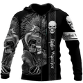 Eagle Warrior Aztec Mexican 3D All Over Printed Hoodie