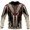 Native Cowboy Jacket No11 Cosplay 3D Over Printed Unisex Deluxe Hoodie ML