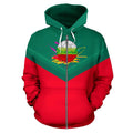 Bulgaria Sport Flag Hoodie - Arrow Style 02-Apparel-NNK-Hoodie-S-Vibe Cosy™