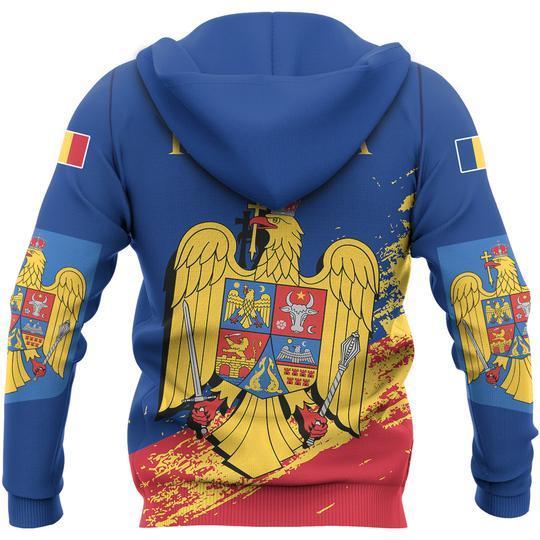 Romania Special Hoodie Blue Version NNK-039-Apparel-NNK-Hoodie-S-Vibe Cosy™