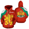 Bulgaria Special Hoodie-Apparel-NNK-Zipped Hoodie-S-Vibe Cosy™