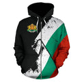 Bulgaria Special Grunge Flag Pullover Hoodie-Apparel-NNK-Hoodie-S-Vibe Cosy™