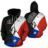 Chile Special Grunge Flag Hoodie NNK 093-Apparel-NNK-Hoodie-S-Vibe Cosy™