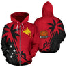 Papua New Guinea Coconut Tree Zip Up Hoodie ZIPNVD1124-Apparel-Amazing Hoodie-Zipped Hoodie-S-Vibe Cosy™