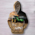 I am a Farmer In The Afternoon Hoodie-Apparel-HD09-Zipped Hoodie-S-Vibe Cosy™