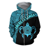 American Samoa Polynesian Hoodie - Blue-Apparel-Phaethon-Hoodie-S-Vibe Cosy™