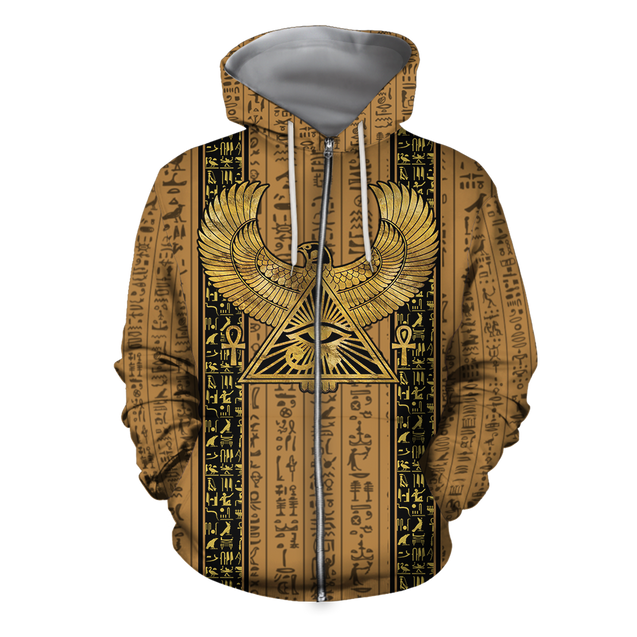 3D Printed Eye Of Horus Clothes TA004-Apparel-TA-Hoodie-S-Vibe Cosy™