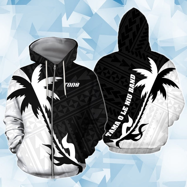 Tonga All Over Hoodie - Impact Version-Apparel-Phaethon-Zipped Hoodie-S-Vibe Cosy™