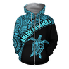 American Samoa Polynesian Hoodie - Blue-Apparel-Phaethon-Hoodie-S-Vibe Cosy™