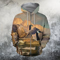3D All Over Printed Canada Geese Clothes-Apparel-HP Arts-ZIPPED HOODIE-S-Vibe Cosy™