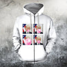 3D All Over Print Donal Trump-Apparel-HD09-Zipped Hoodie-S-Vibe Cosy™