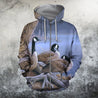 3D All Over Printed Goose Shirts and Shorts-Apparel-HP Arts-ZIPPED HOODIE-S-Vibe Cosy™