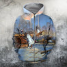 Duck-hawk Hunting 3D All Over Printed Shirts-Apparel-HP Arts-ZIPPED HOODIE-S-Vibe Cosy™