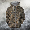 3D All Over Printed Hunting Goose-Apparel-HP Arts-ZIPPED HOODIE-S-Vibe Cosy™