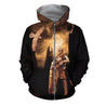 3D All Over Printed Templar Shirts-Apparel-HP Arts-ZIPPED HOODIE-S-Vibe Cosy™