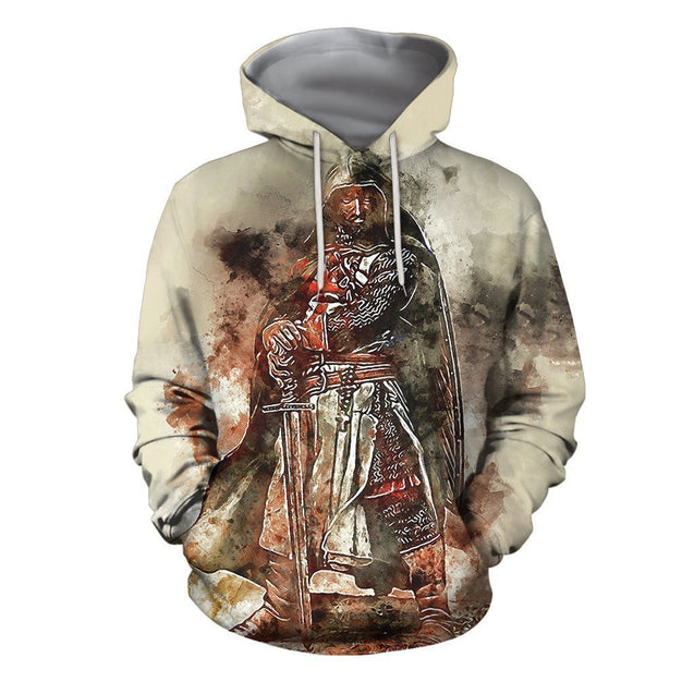 3D All Over Printed Templar Shirts-Apparel-HP Arts-Hoodie-S-Vibe Cosy™