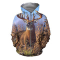 3D All Over Printed Deer Clothes-Apparel-6teenth World-ZIPPED HOODIE-S-Vibe Cosy™