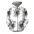 3D All Over Print Spirited Away Anime Hoodie-Apparel-Khanh Arts-Zipped Hoodie-S-Vibe Cosy™