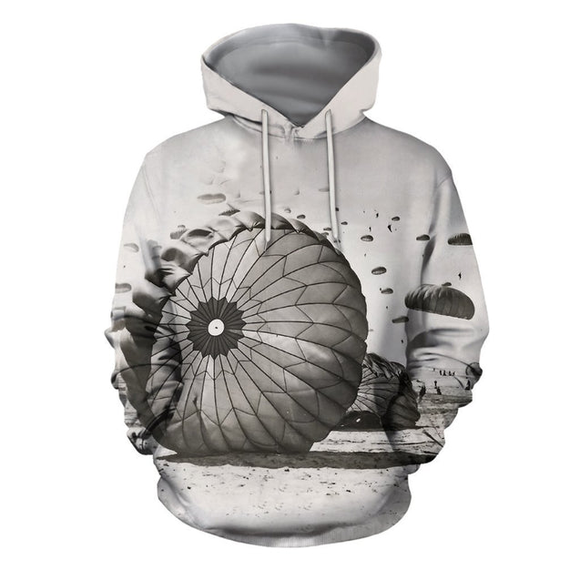 3D All Over Printed Paratrooper The Soldiers Shirts-Apparel-HP Arts-Hoodie-S-Vibe Cosy™